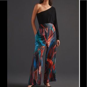 NWT Anthropologie Hutch Geo Wide-Leg Pants